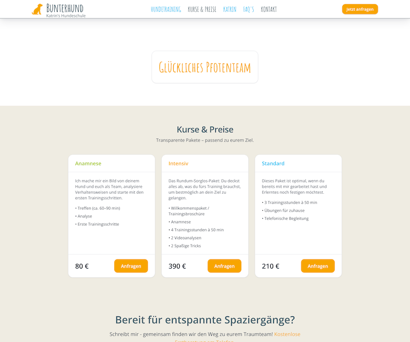 Nachher – Pakete & Preise