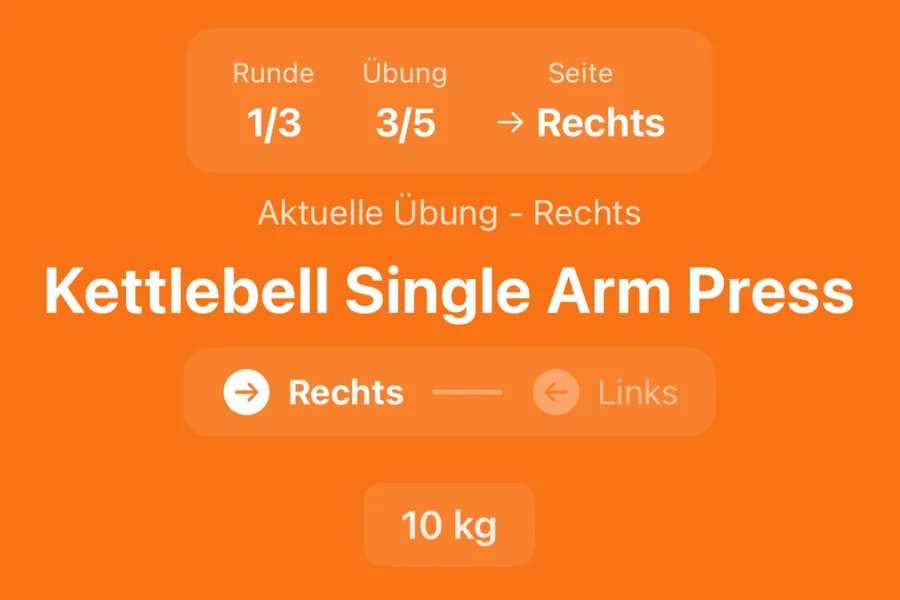 Unilateral Übungen & Workouts