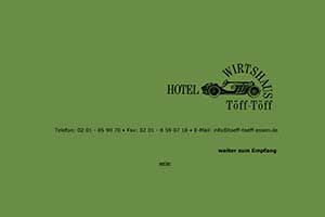 Hotel Wirtshaus Töff-Töff - Webseite